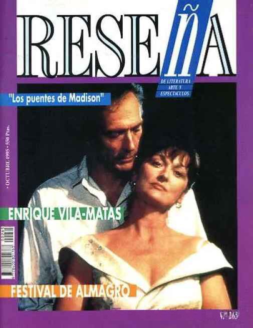 RESENA magazine side cover Issue 265  October 1995