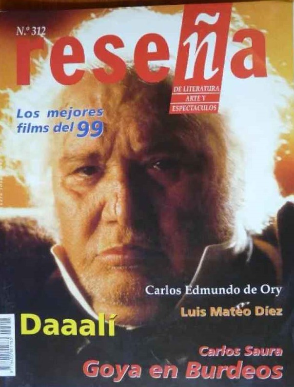 RESENA magazine side cover Issue 312  January 2000