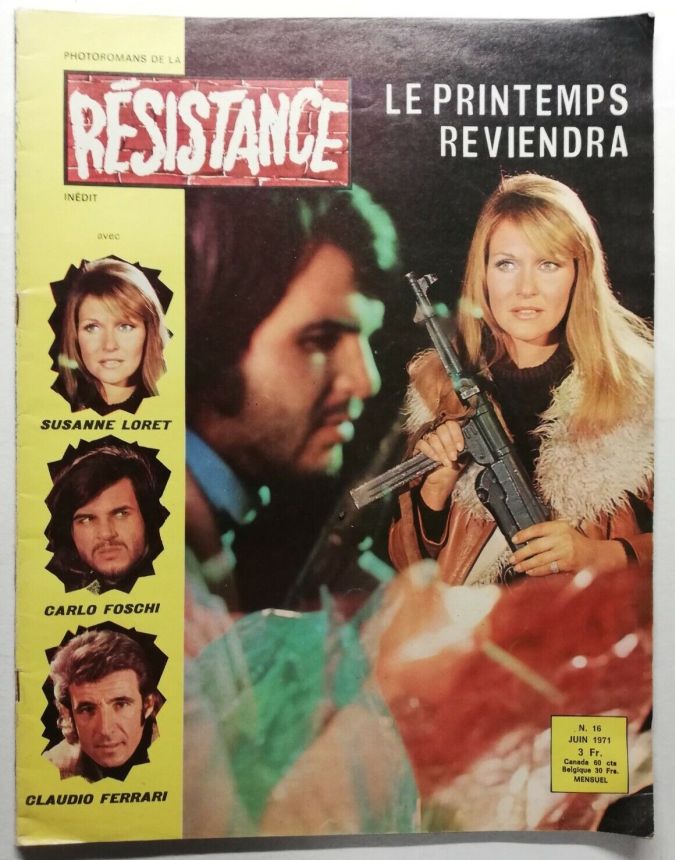 RESISTANCE magazine side cover Issue 16  June 1971