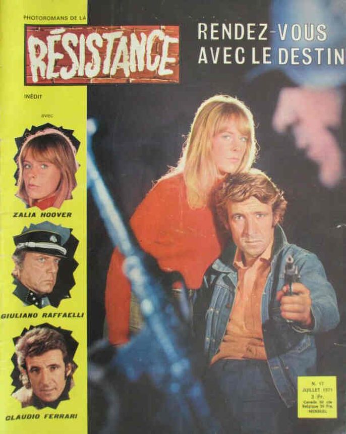 RESISTANCE magazine side cover Issue 17  July 1971