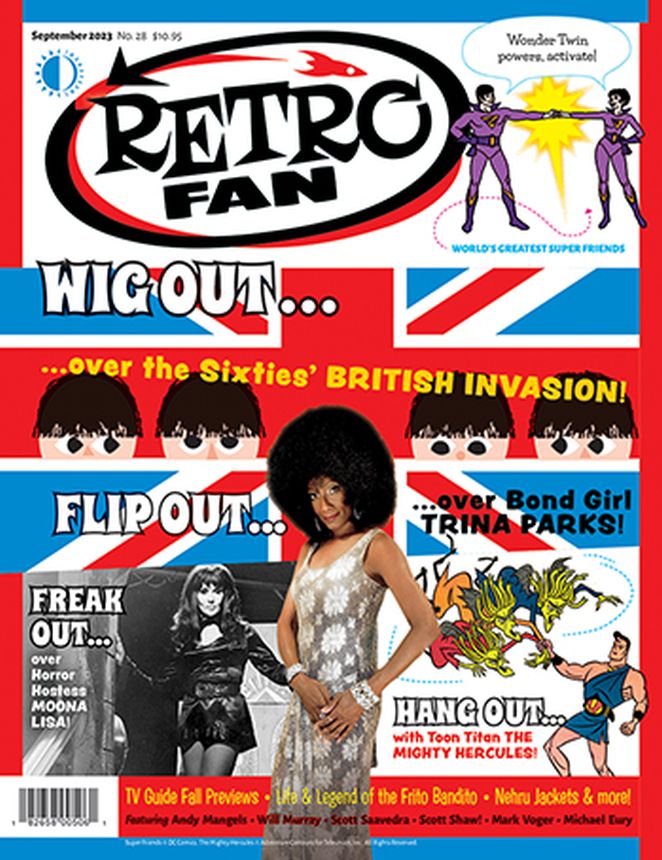 RETROFAN magazine side cover Issue 28  September 2023