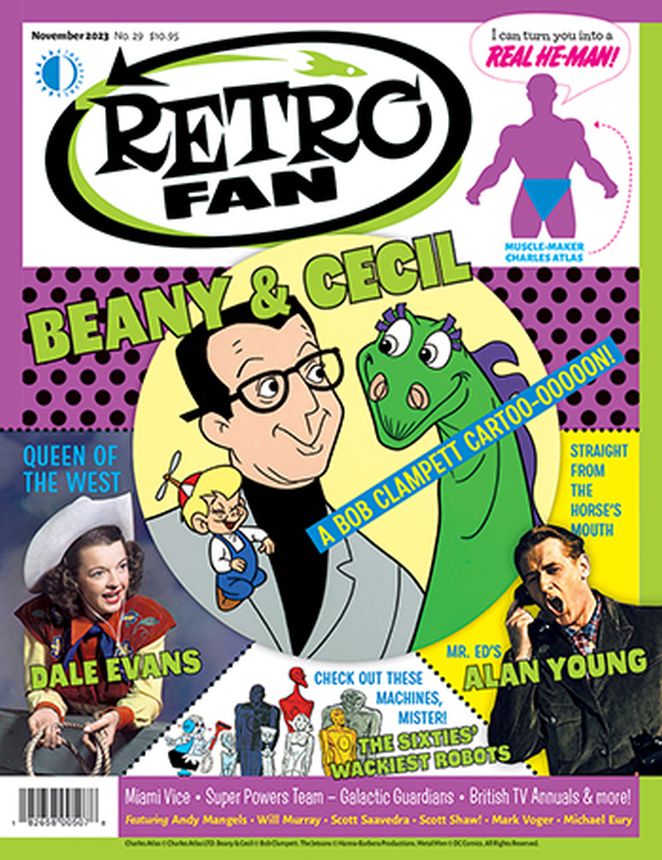 RETROFAN magazine side cover Issue 29  November 2023