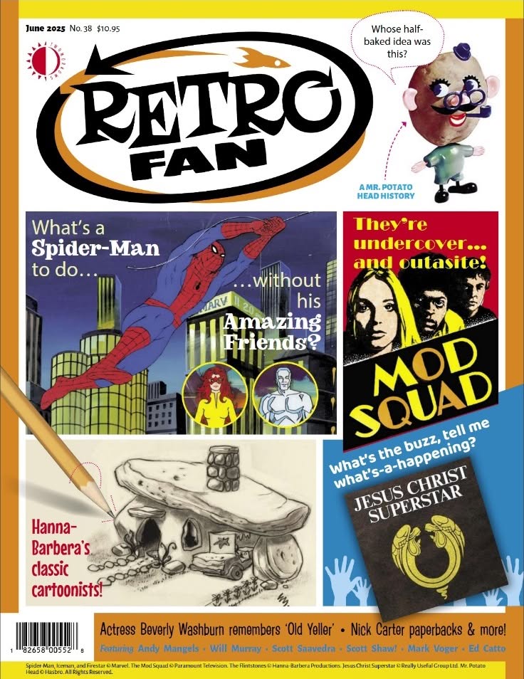 RETROFAN magazine side cover Issue 38  June 2025
