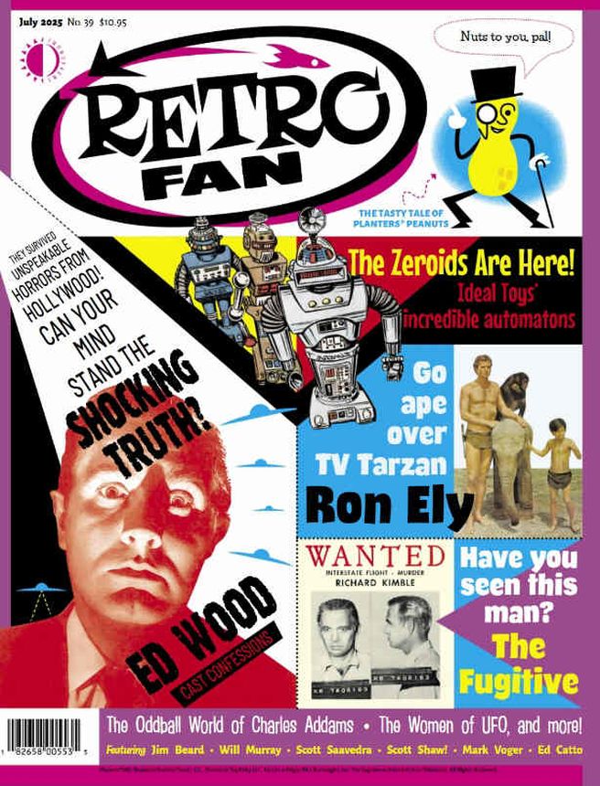 RETROFAN magazine side cover Issue 39  July 2025