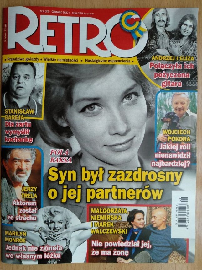 RETRO POLAND magazine side cover Issue 92  June 2022