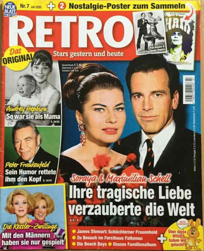 RETRO magazine side cover  July 2020