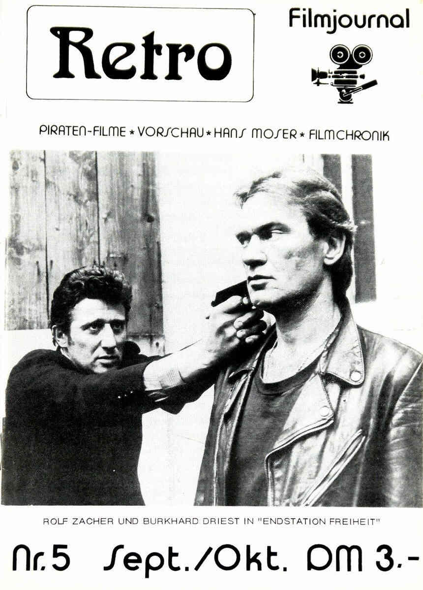RETRO (De) magazine side cover Issue 5 September/October 1980