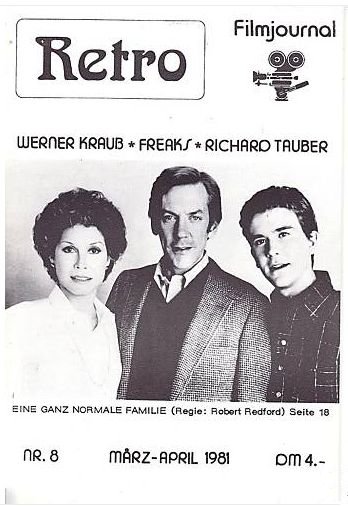 RETRO (De) magazine side cover Issue 8 March/April 1981