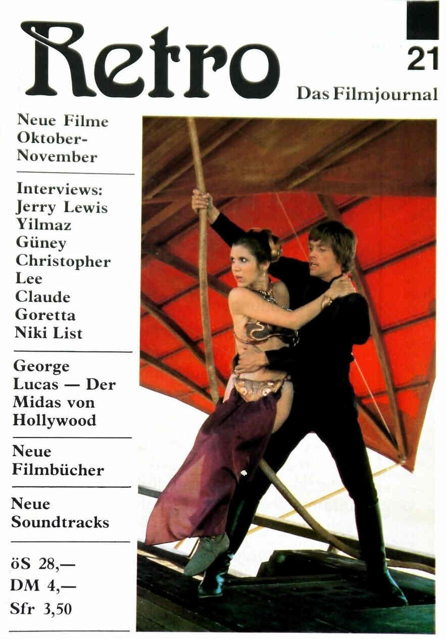 RETRO (De) magazine side cover Issue 21 October 1983