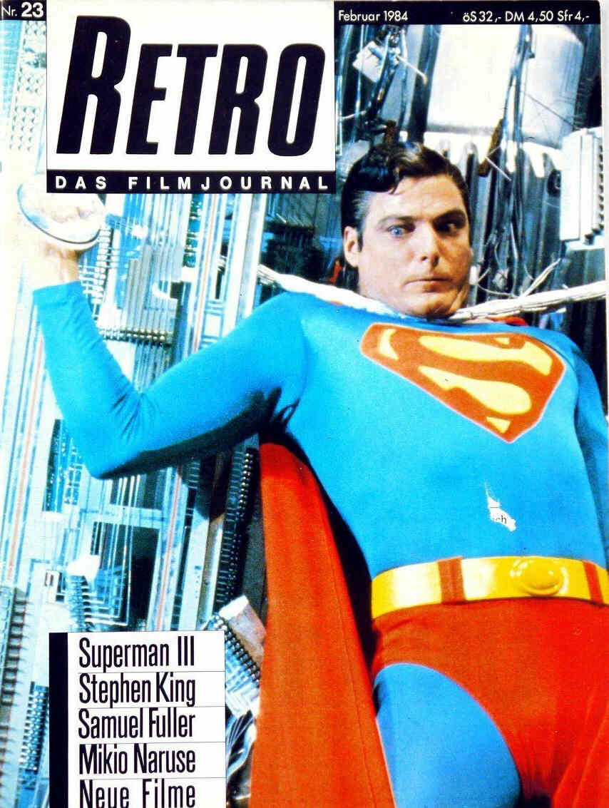 RETRO (De) magazine side cover Issue 23 February 1984