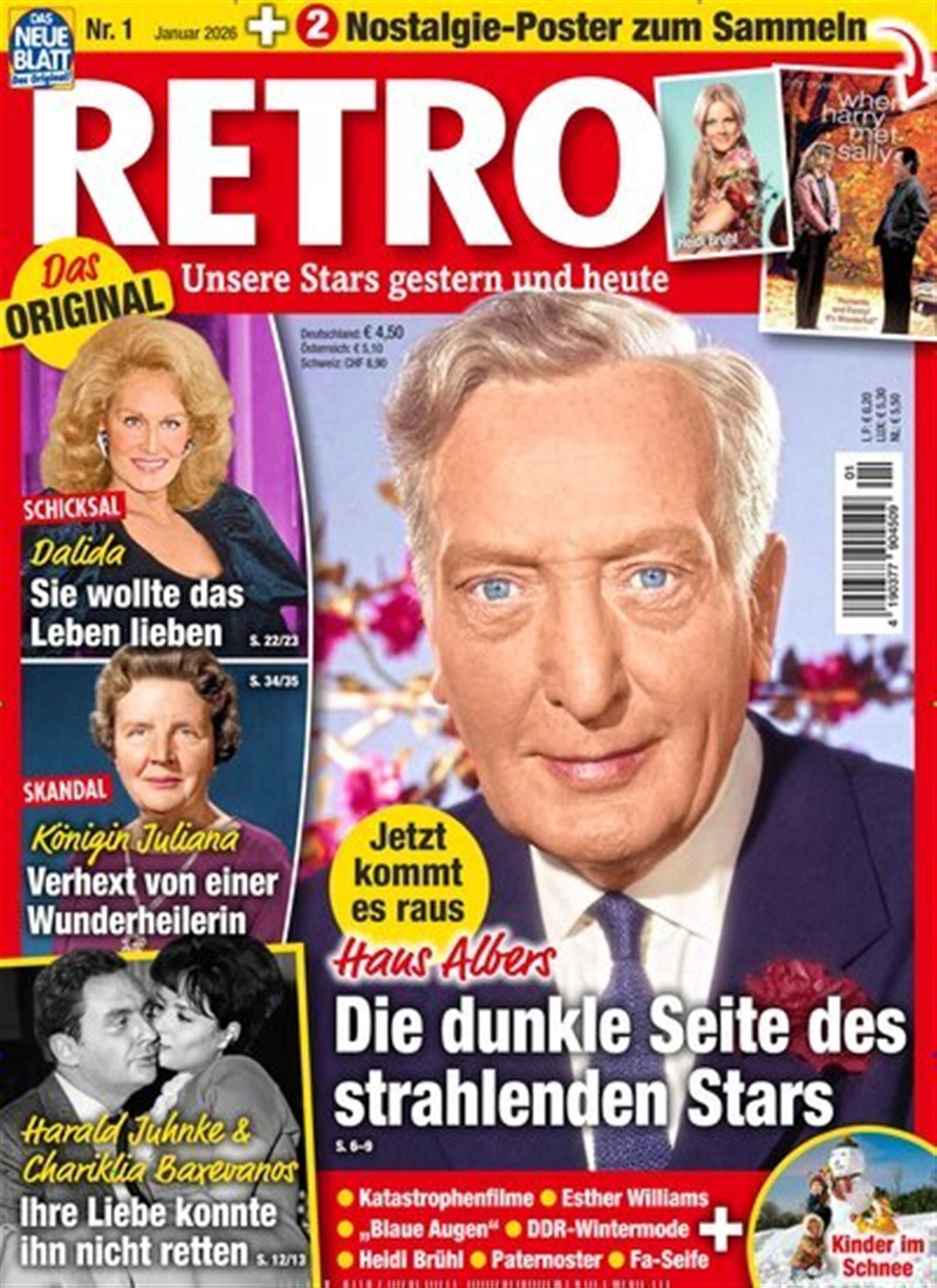 RETRO magazine cover  January 2026