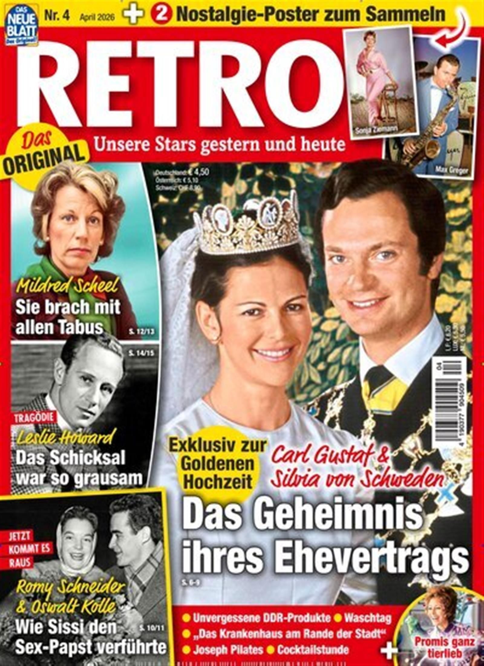RETRO magazine cover  April 2026