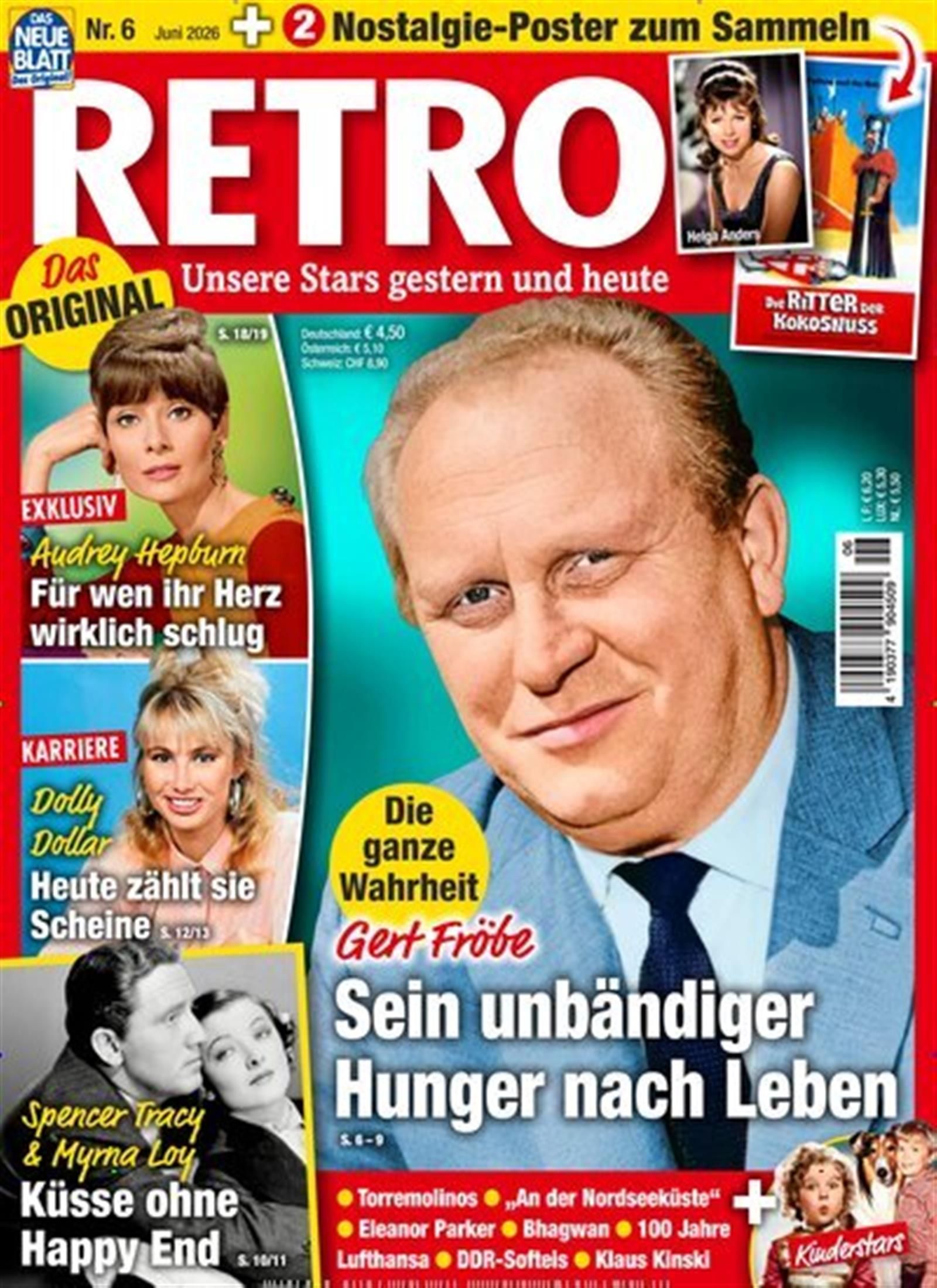 RETRO magazine cover  June 2026
