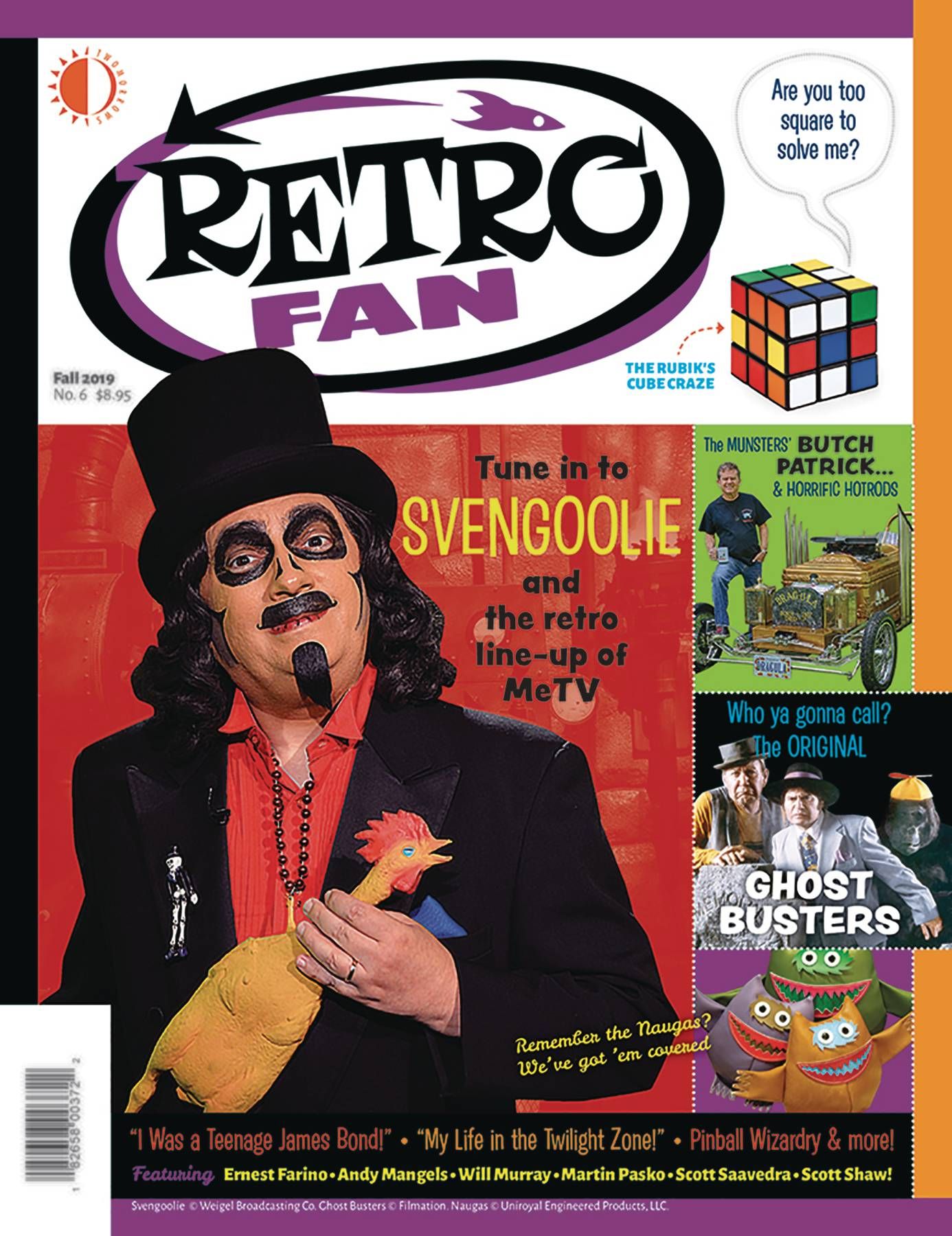 RETROFAN magazine side cover Issue 6 Fall 2019
