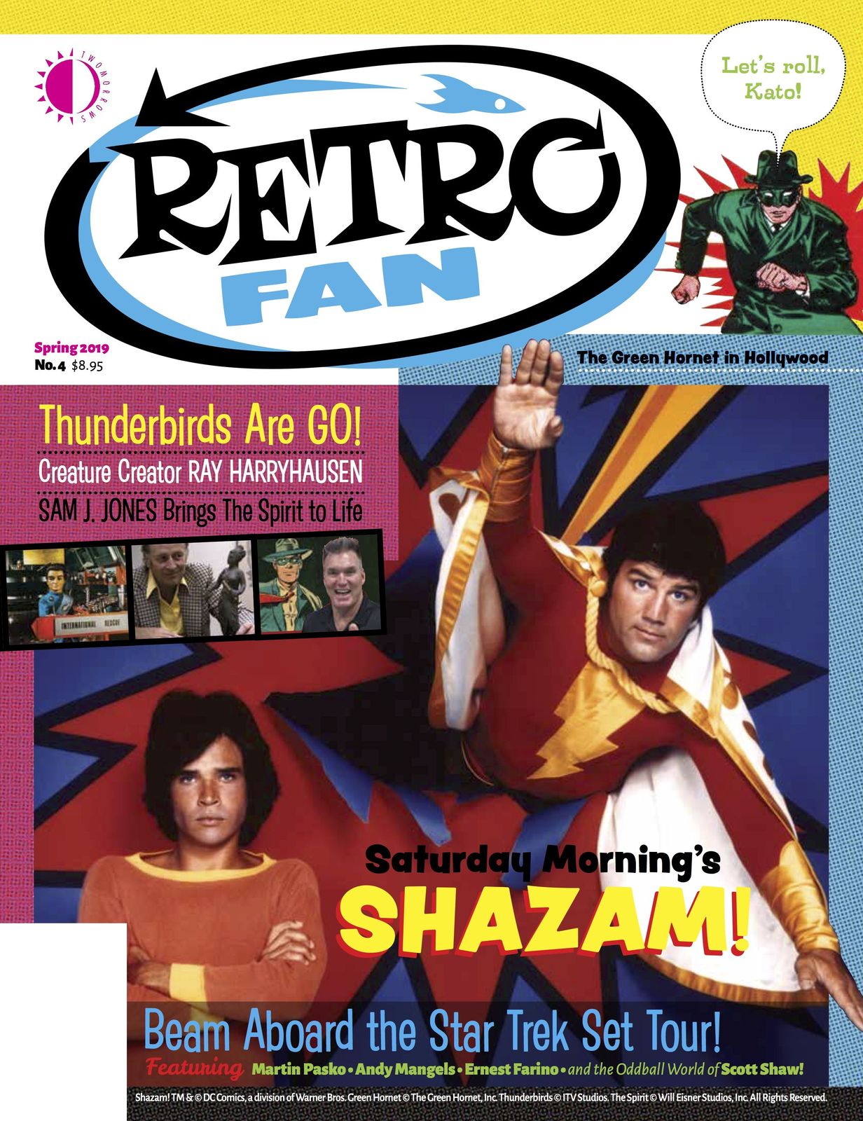 RETROFAN magazine side cover Issue 4 Spring 2019