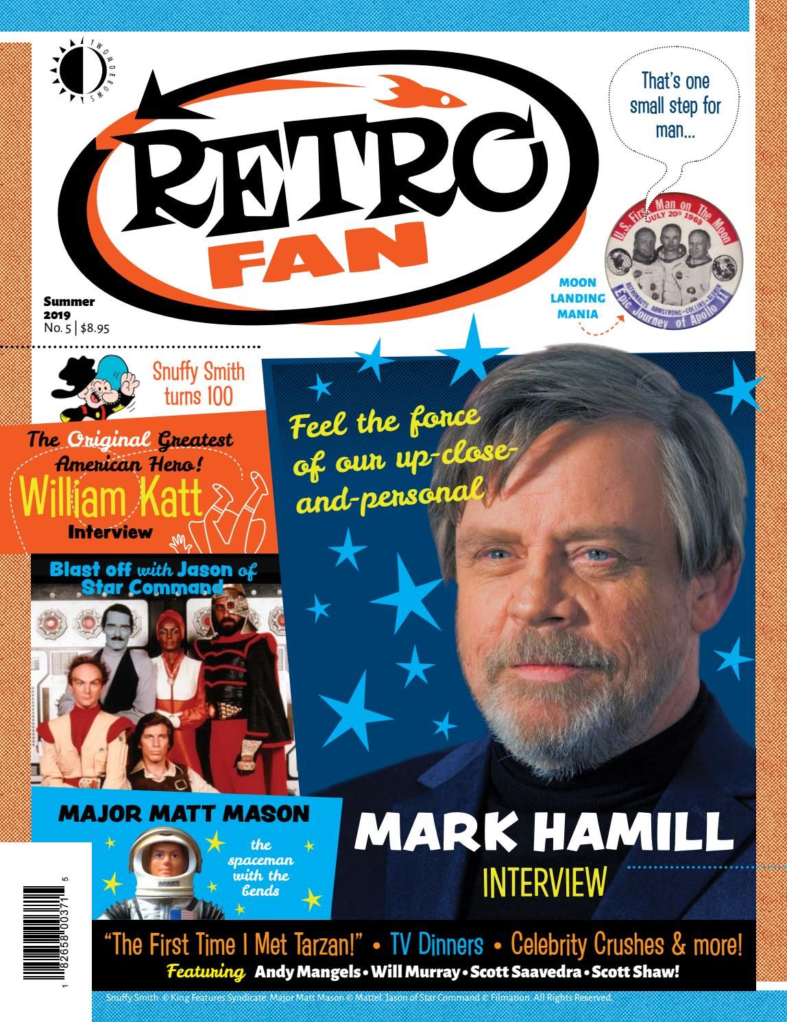 RETROFAN magazine side cover Issue 5 Summer 2019