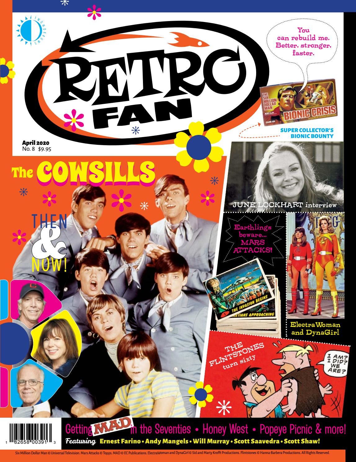 RETROFAN magazine side cover Issue 8  April 2020