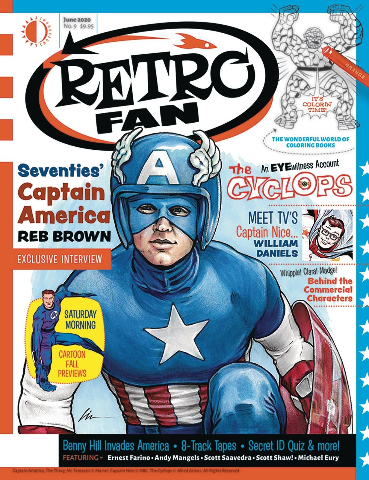 RETROFAN magazine side cover Issue 9  June 2020