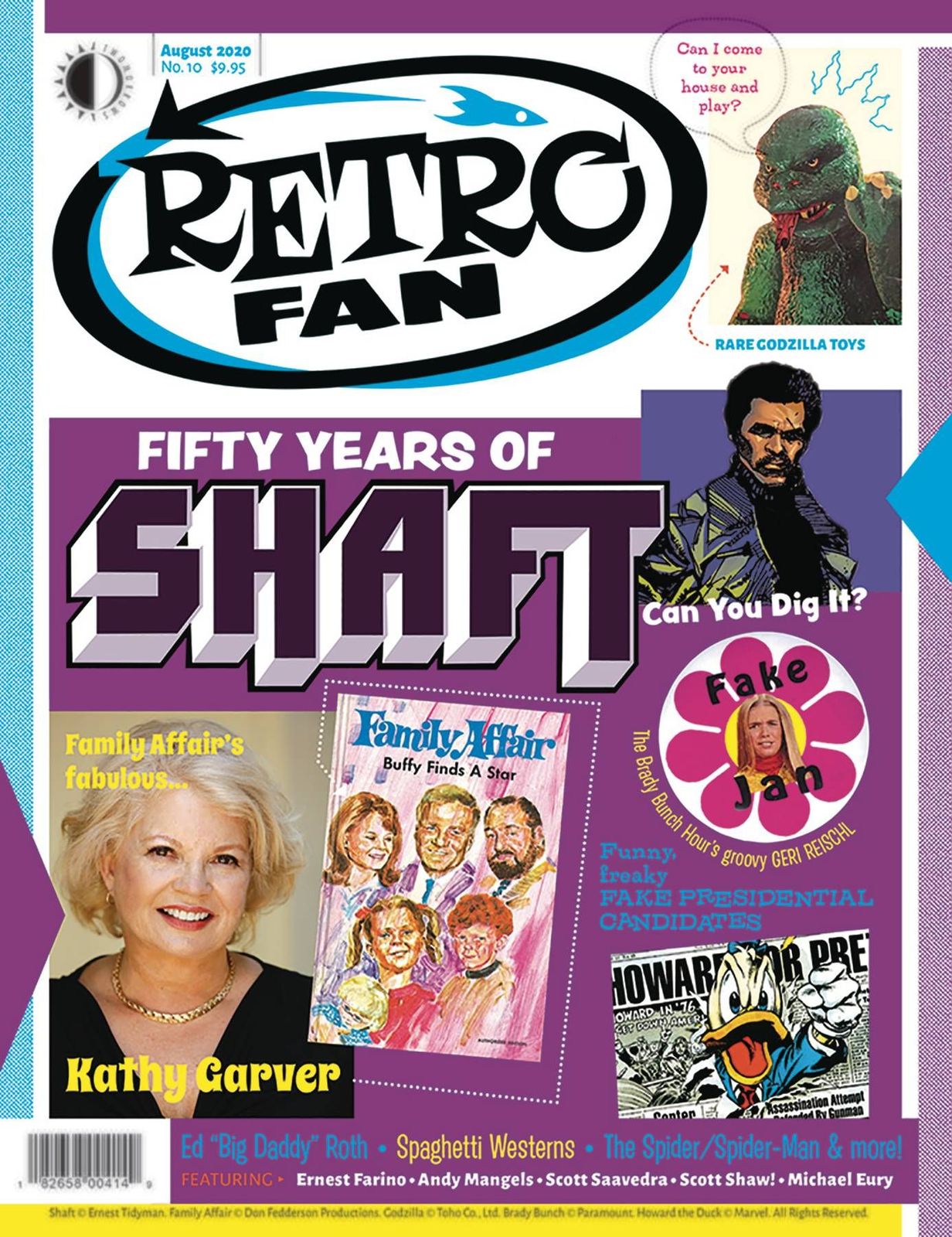 RETROFAN magazine side cover Issue 10 August/September 2020
