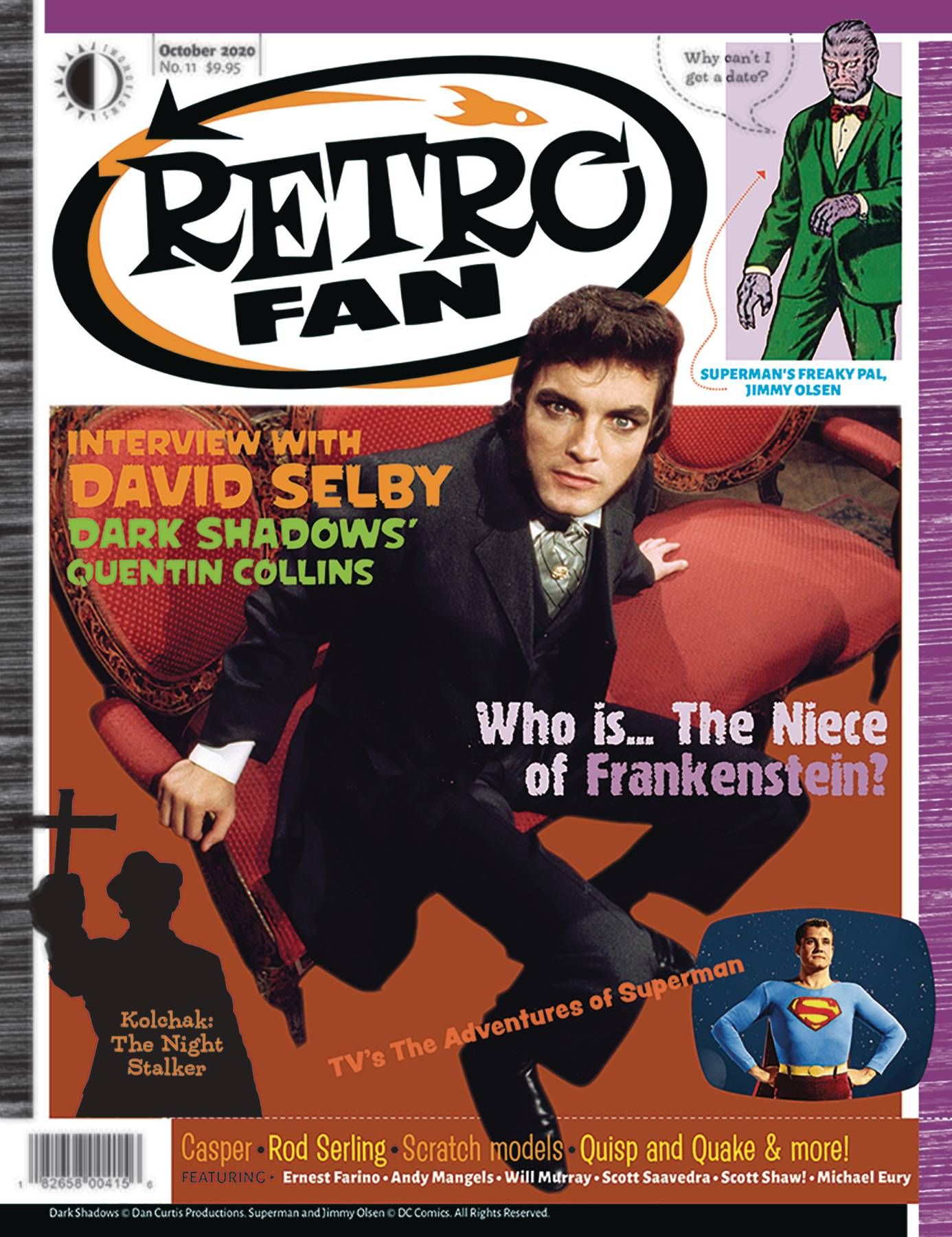 RETROFAN magazine side cover Issue 11 October/November 2020