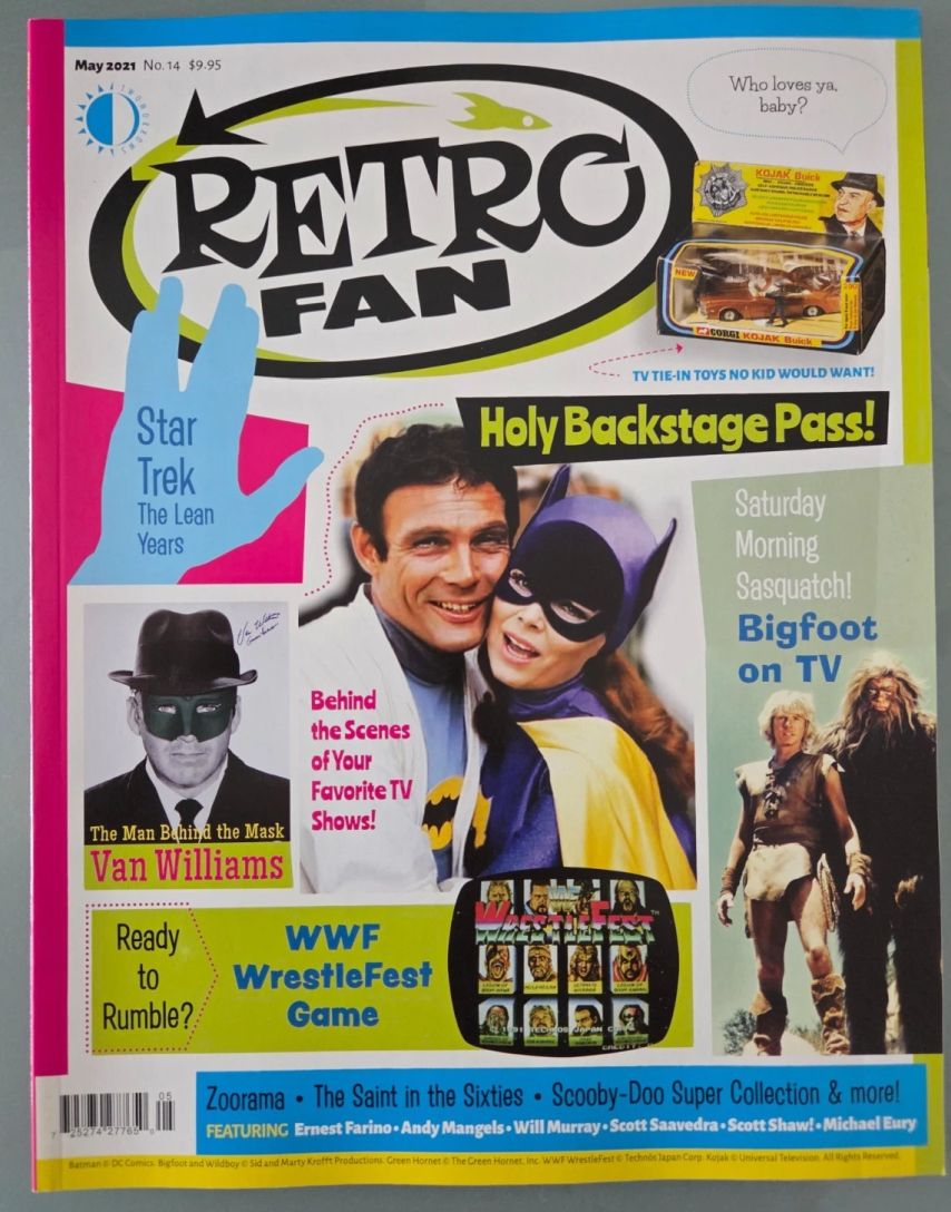 RETROFAN magazine side cover Issue 14  May 2021