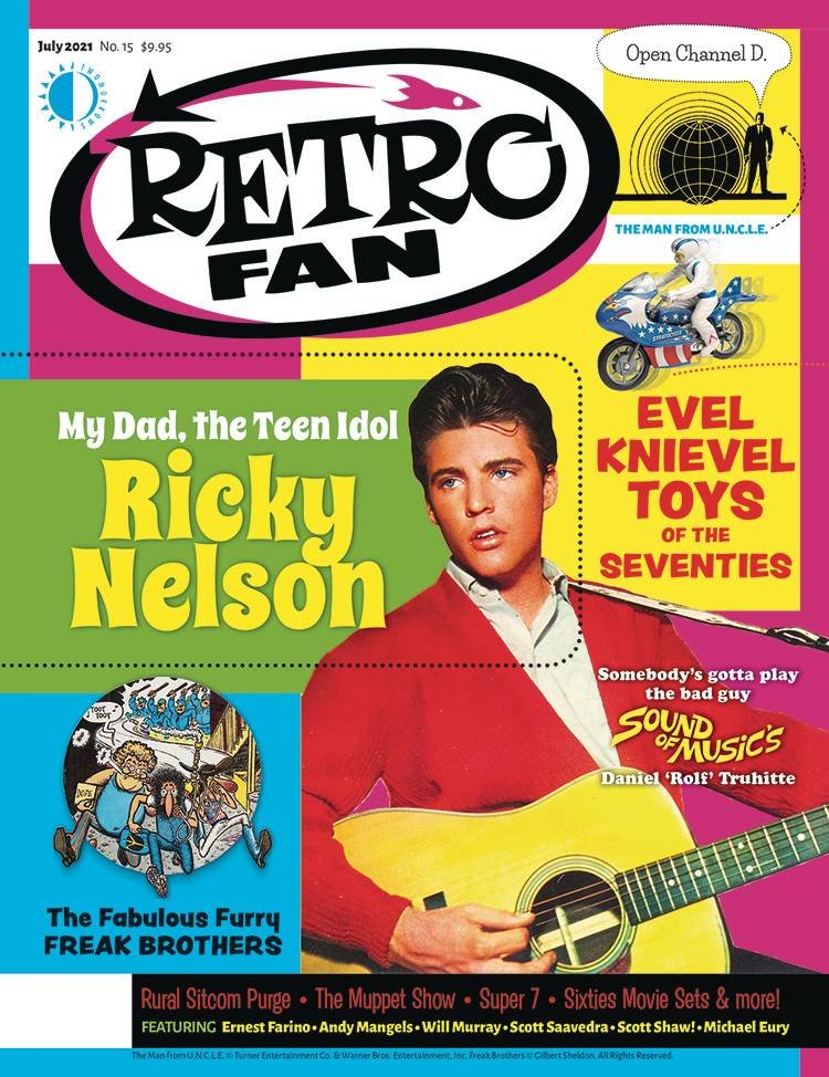 RETROFAN magazine side cover Issue 15  July 2021