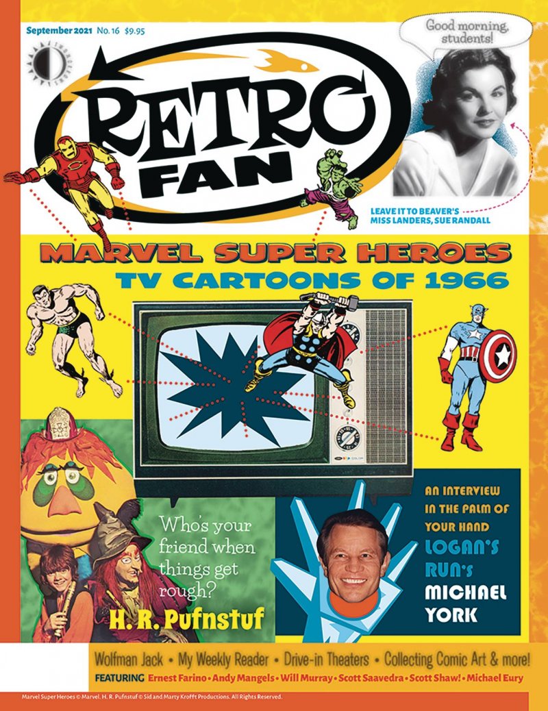 RETROFAN magazine side cover Issue 16  September 2021