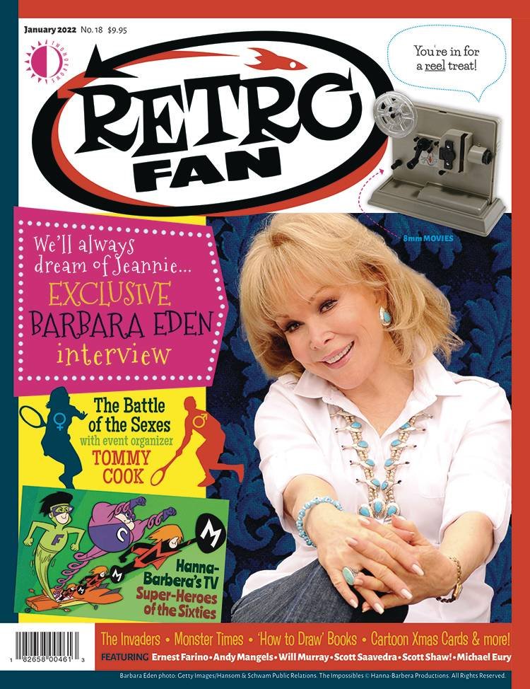 RETROFAN magazine side cover Issue 18  January 2022