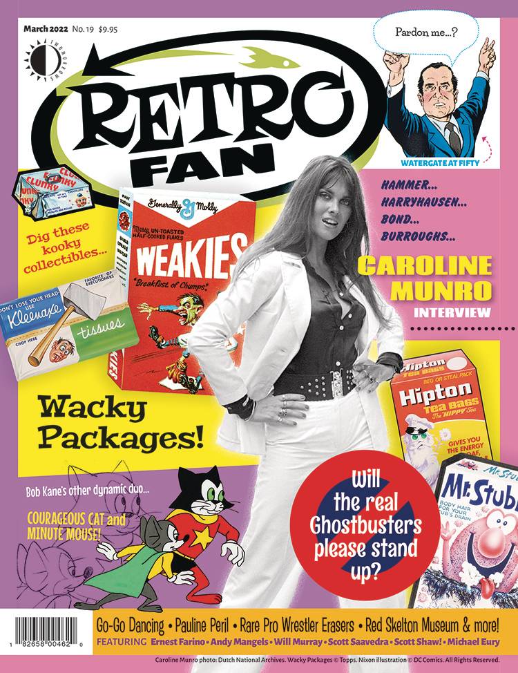 RETROFAN magazine side cover Issue 19  March 2022