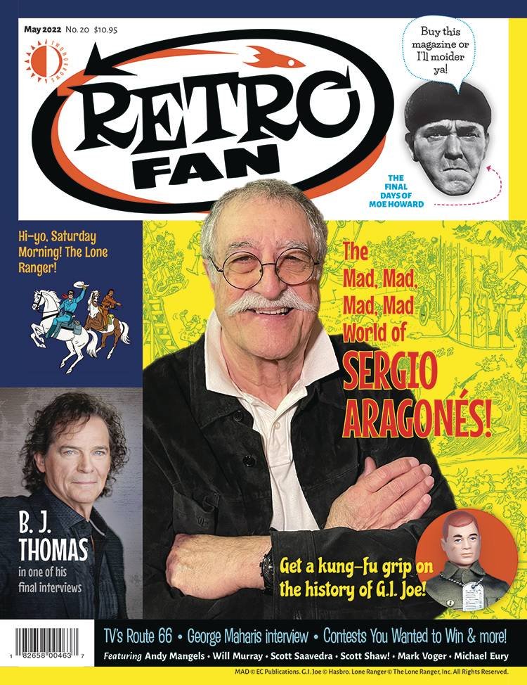 RETROFAN magazine side cover Issue 20  April/May 2022