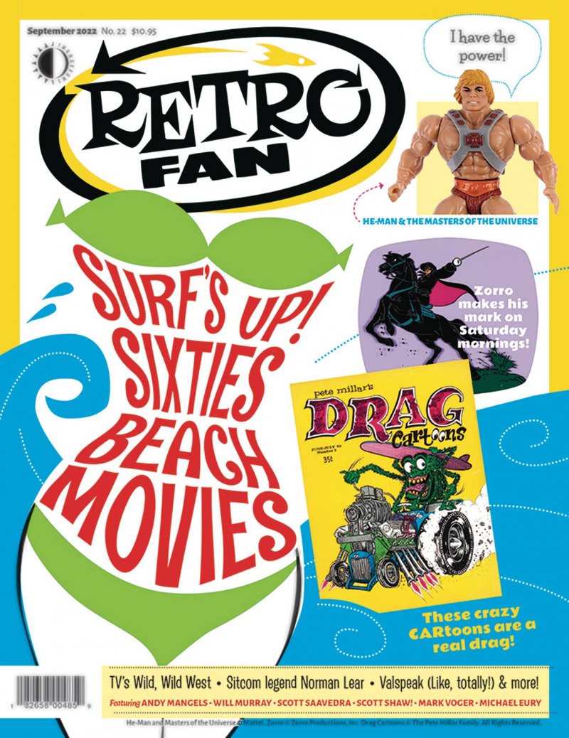 RETROFAN magazine side cover Issue 22  August/September 2022