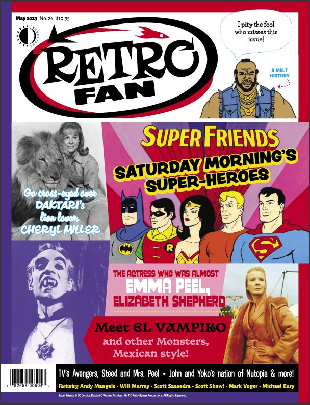 RETROFAN magazine side cover Issue 26  May 2023