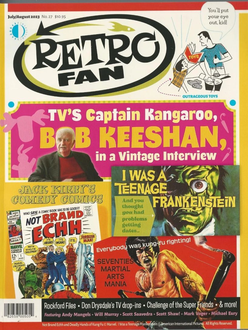 RETROFAN magazine side cover Issue 27  July 2023