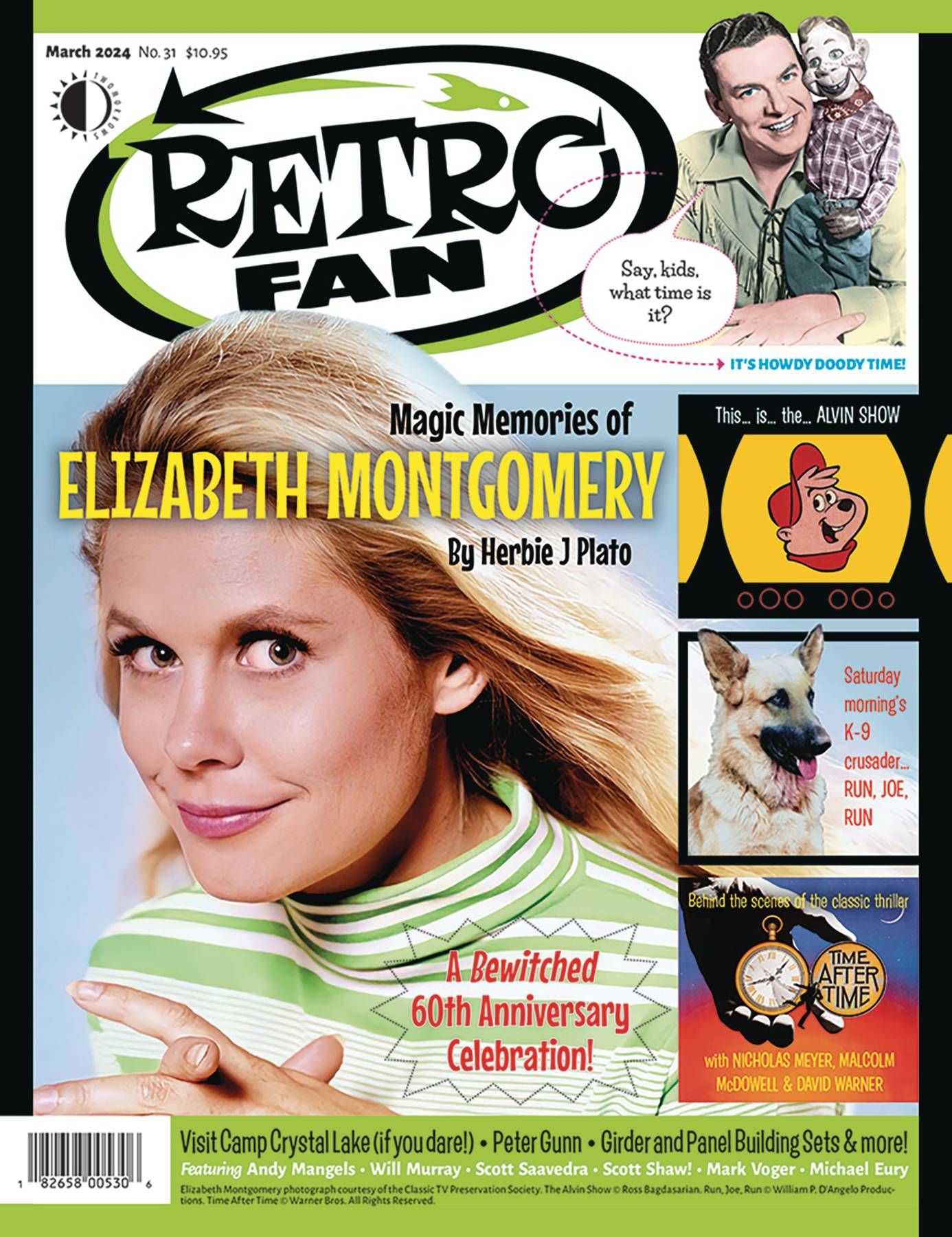RETROFAN magazine side cover Issue 31 March 2024