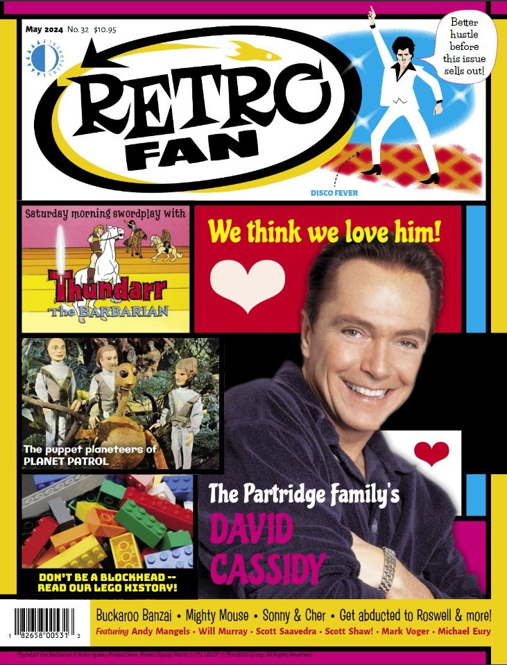 RETROFAN magazine side cover Issue 32 May 2024