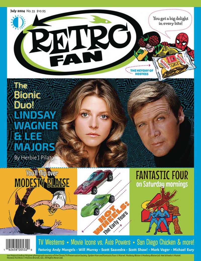 RETROFAN magazine side cover Issue 33  July 2024