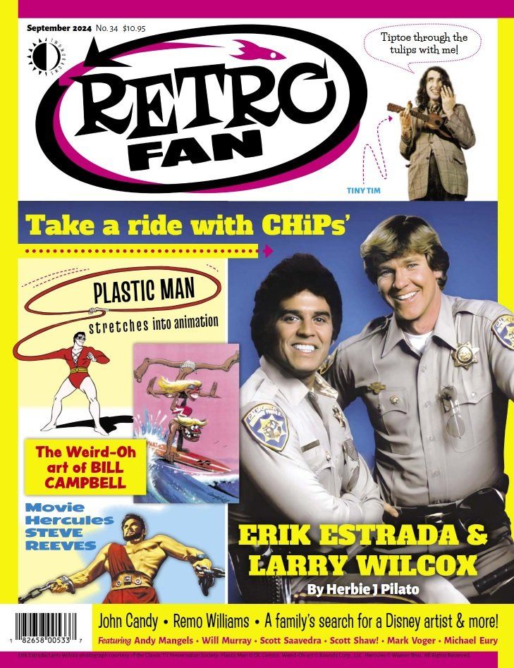 RETROFAN magazine side cover Issue 34  September/October 2024