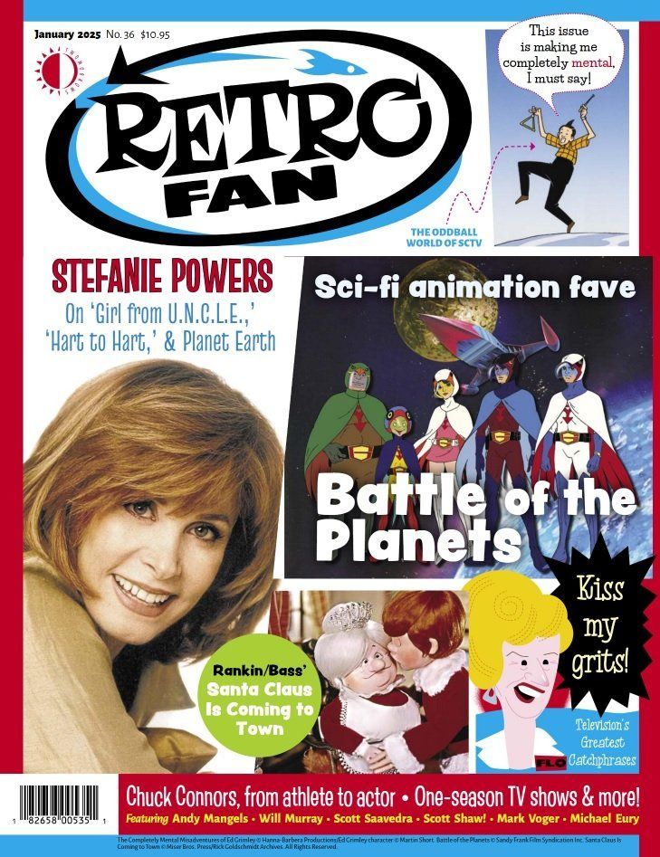 RETROFAN magazine side cover Issue 36  January 2025