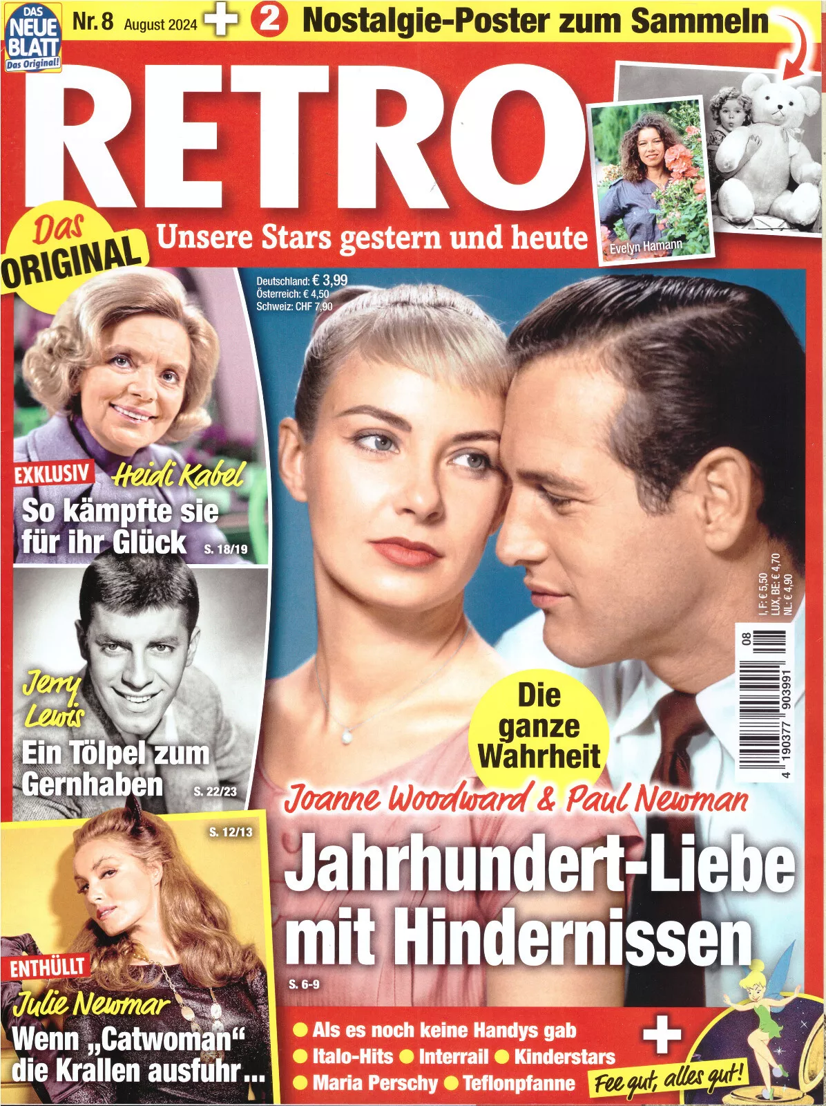 RETRO magazine cover  August 2024