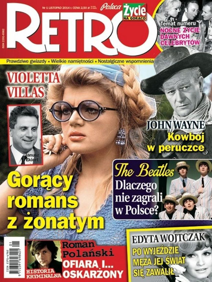 RETRO POLAND magazine side cover  November 2014