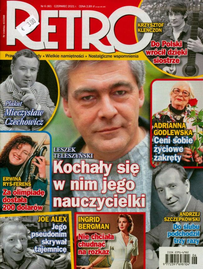 RETRO POLAND magazine side cover  June 2021
