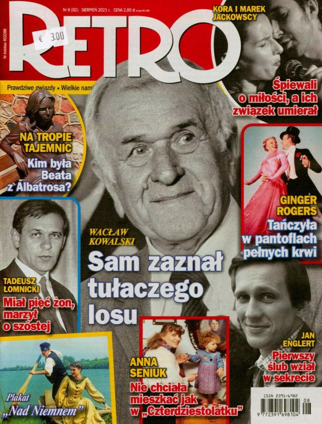 RETRO POLAND magazine side cover  August 2021