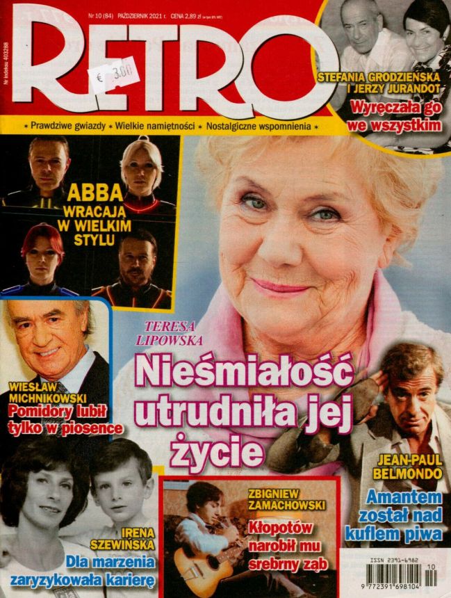 RETRO POLAND magazine side cover  October 2021