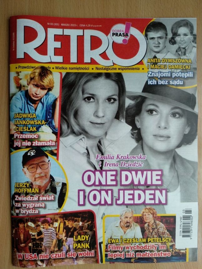 RETRO POLAND magazine cover Issue 101  March 2023