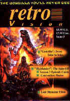 RETRO VISION magazine side cover Issue 3  1998