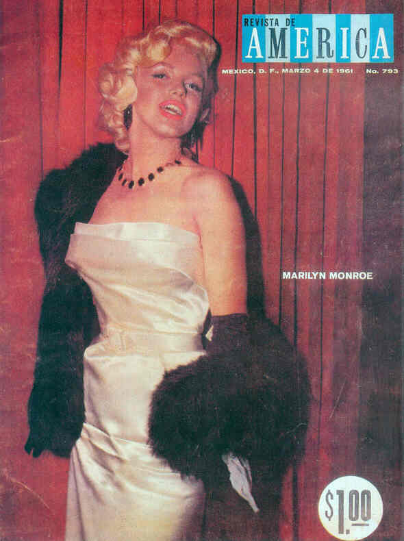 REVISTA DE AMERICA magazine side cover Issue 793 4 March 1961