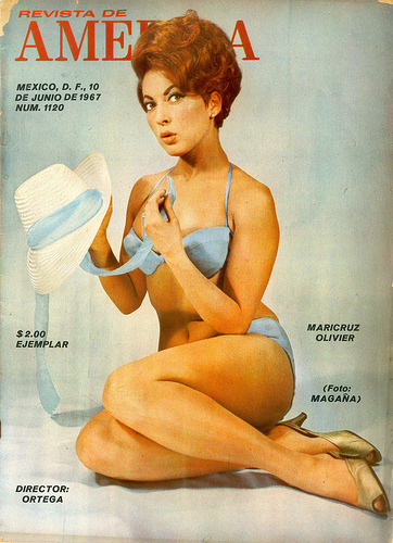 REVISTA DE AMERICA magazine side cover Issue 1120 10 June 1967