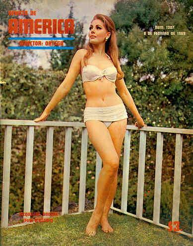 REVISTA DE AMERICA magazine side cover Issue 1207 8 February 1969