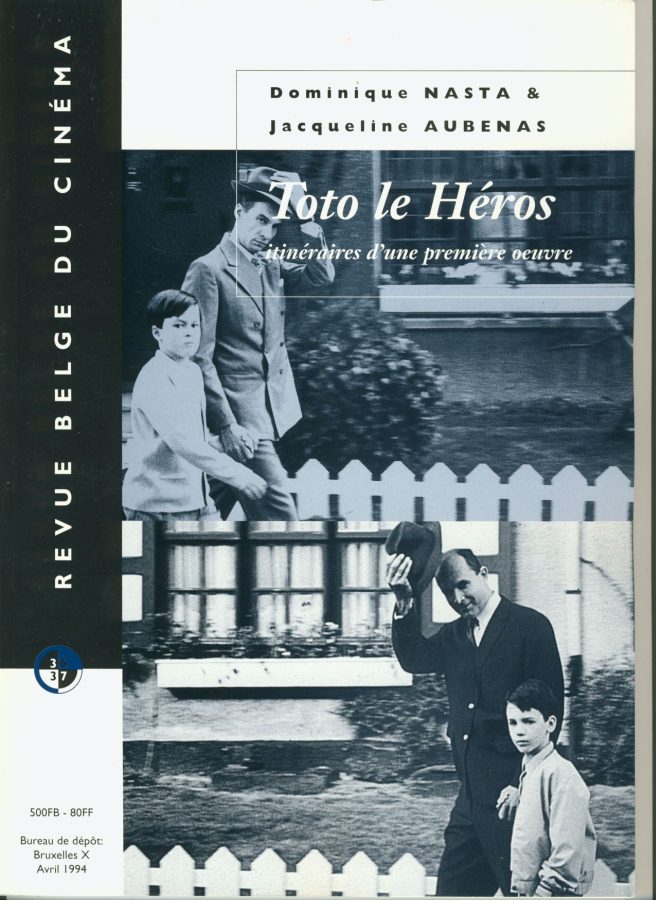 REVUE BELGE DU CINEMA 1962 magazine side cover Issue 36/37 April 1994
