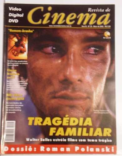 REVISTA DE CINEMA magazine side cover Issue 25 May 2002